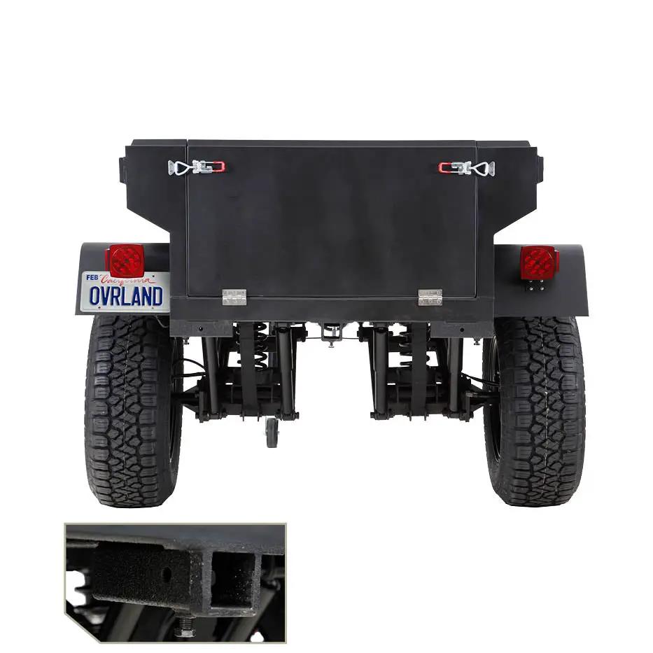 OVS Off Road Trailer - Military Style With Full Articulating Suspension 5x5 Bolt Pattern w/ Tires, Wheels and Brake Controller by OVS