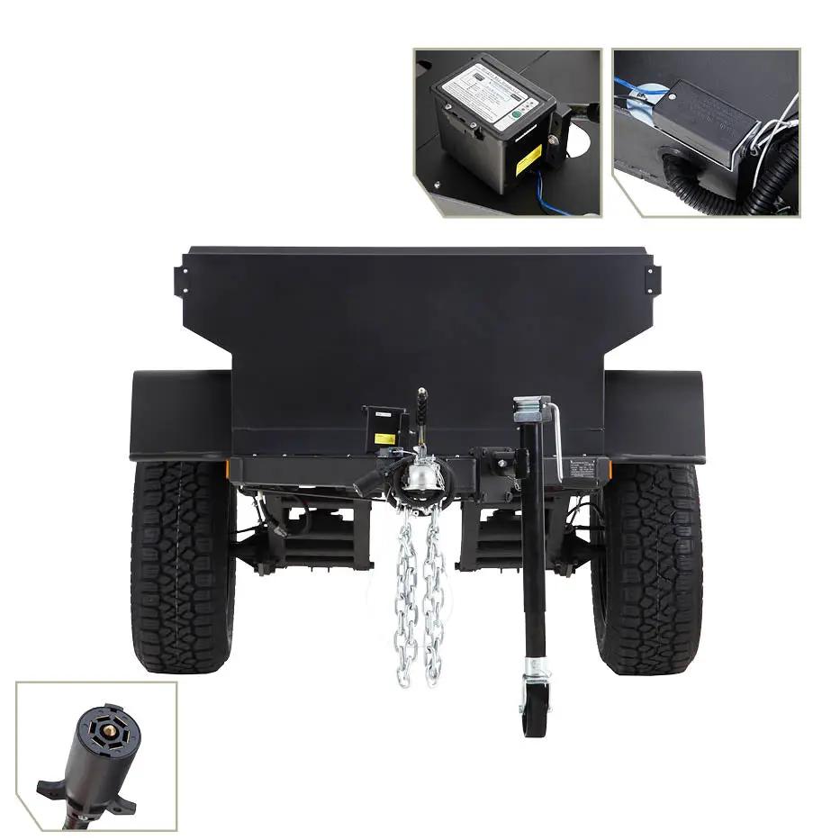 OVS Off Road Trailer - Military Style With Full Articulating Suspension 5x5 Bolt Pattern w/ Tires, Wheels and Brake Controller by OVS