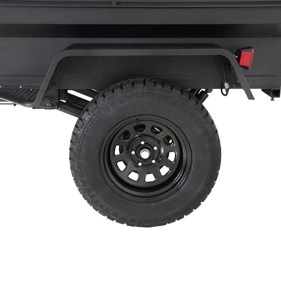 OVS Off Road Trailer - Military Style With Full Articulating Suspension 5x5 Bolt Pattern w/ Tires, Wheels and Brake Controller by OVS