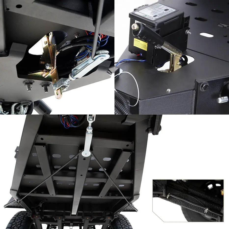 OVS Off Road Trailer - Military Style With Full Articulating Suspension 5x5 Bolt Pattern w/ Tires, Wheels and Brake Controller by OVS