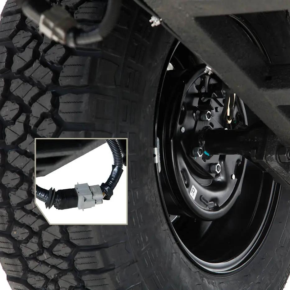 OVS Off Road Trailer - Military Style With Full Articulating Suspension 5x5 Bolt Pattern w/ Tires, Wheels and Brake Controller by OVS