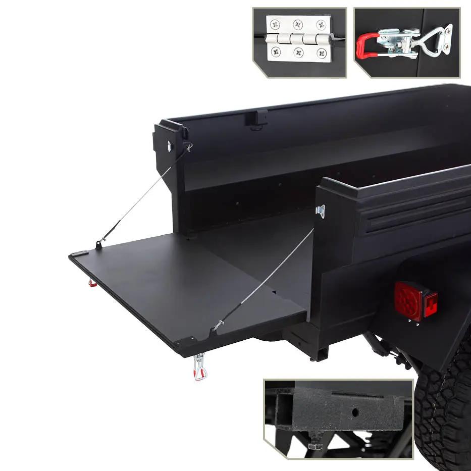 OVS Off Road Trailer - Military Style With Full Articulating Suspension 5x5 Bolt Pattern w/ Tires, Wheels and Brake Controller by OVS