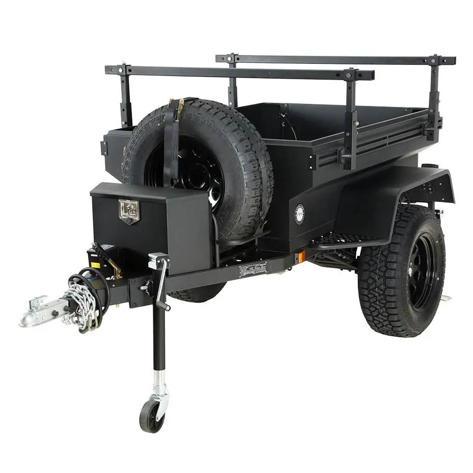 OVS Off Road Trailer - Military Style With Full Articulating Suspension 5x5 Bolt Pattern w/ Tires, Wheels and Brake Controller by OVS