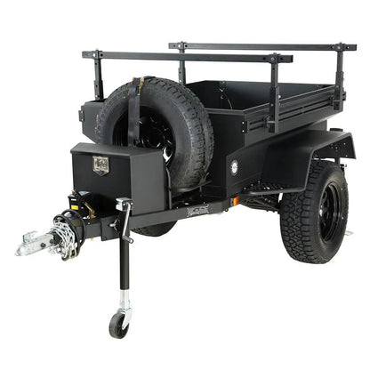 OVS Off Road Trailer - Military Style With Full Articulating Suspension 5x5 Bolt Pattern w/ Tires, Wheels and Brake Controller by OVS