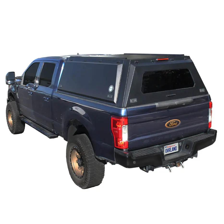 OVS Expedition - Truck Cap W/Full Wing Doors, Front and Rear Windows & 3rd Brake Light by OVS