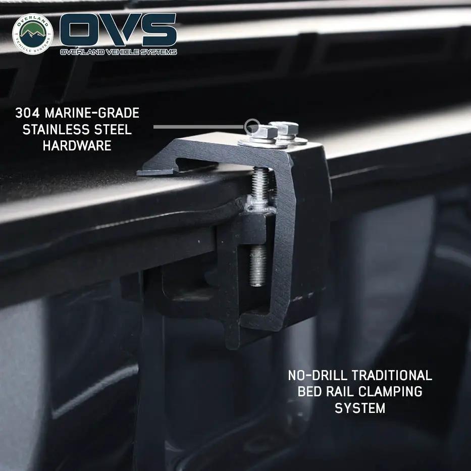 OVS Expedition - Truck Cap W/Full Wing Doors, Front and Rear Windows & 3rd Brake Light by OVS