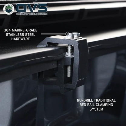 OVS Expedition - Truck Cap W/Full Wing Doors, Front and Rear Windows & 3rd Brake Light by OVS