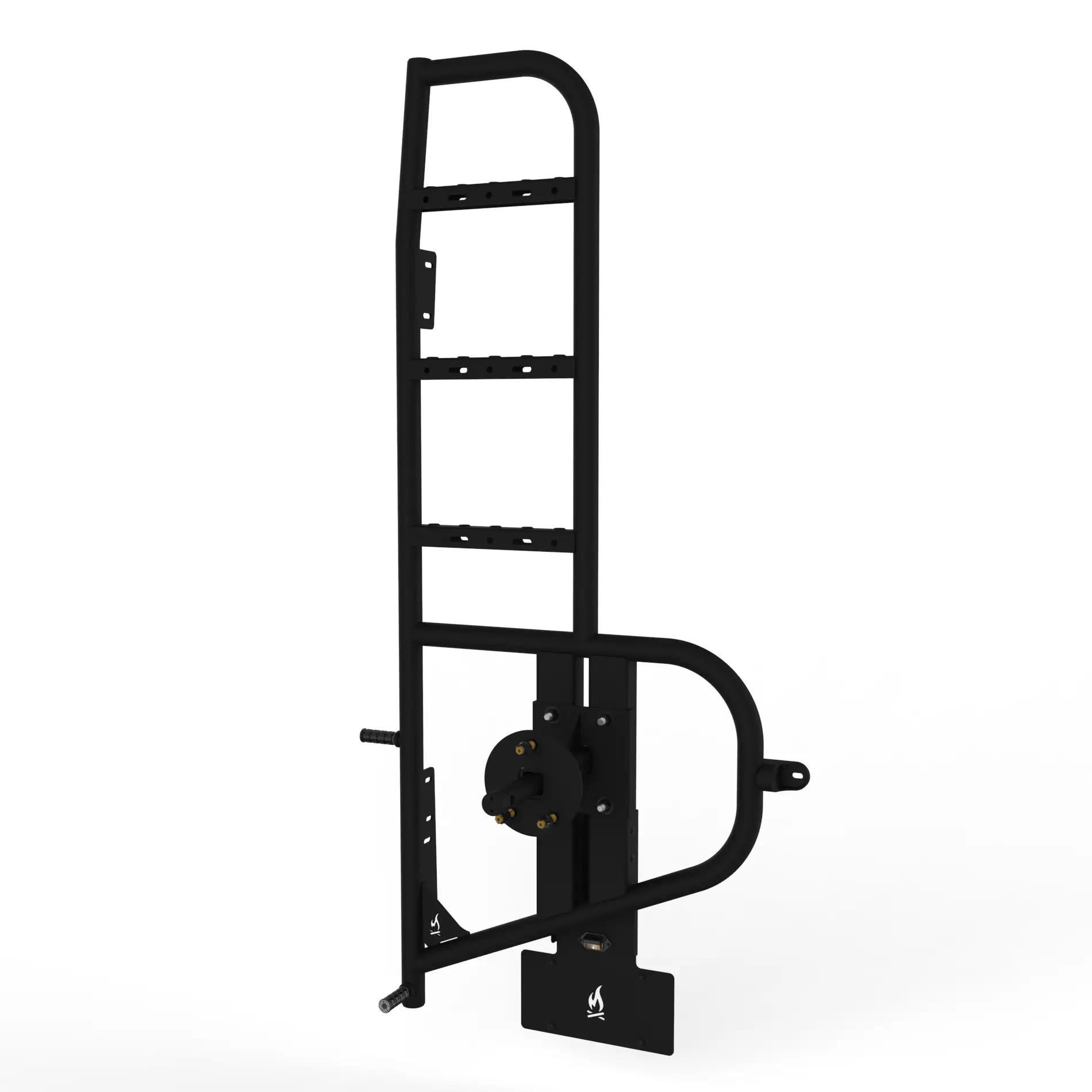 Flatline Van Co. Promaster Driver Rear Tire Carrier and Ladder by Flatline Van Co.