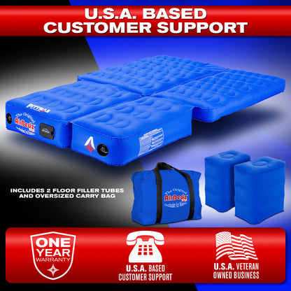 AirBedz Bronco by Pittman Outdoors - PPI-BRONC_2PC Rear Seats Down Air Mattress with Built-in Rechargeable Battery Air Pump - The Original Bronco Air Mattress