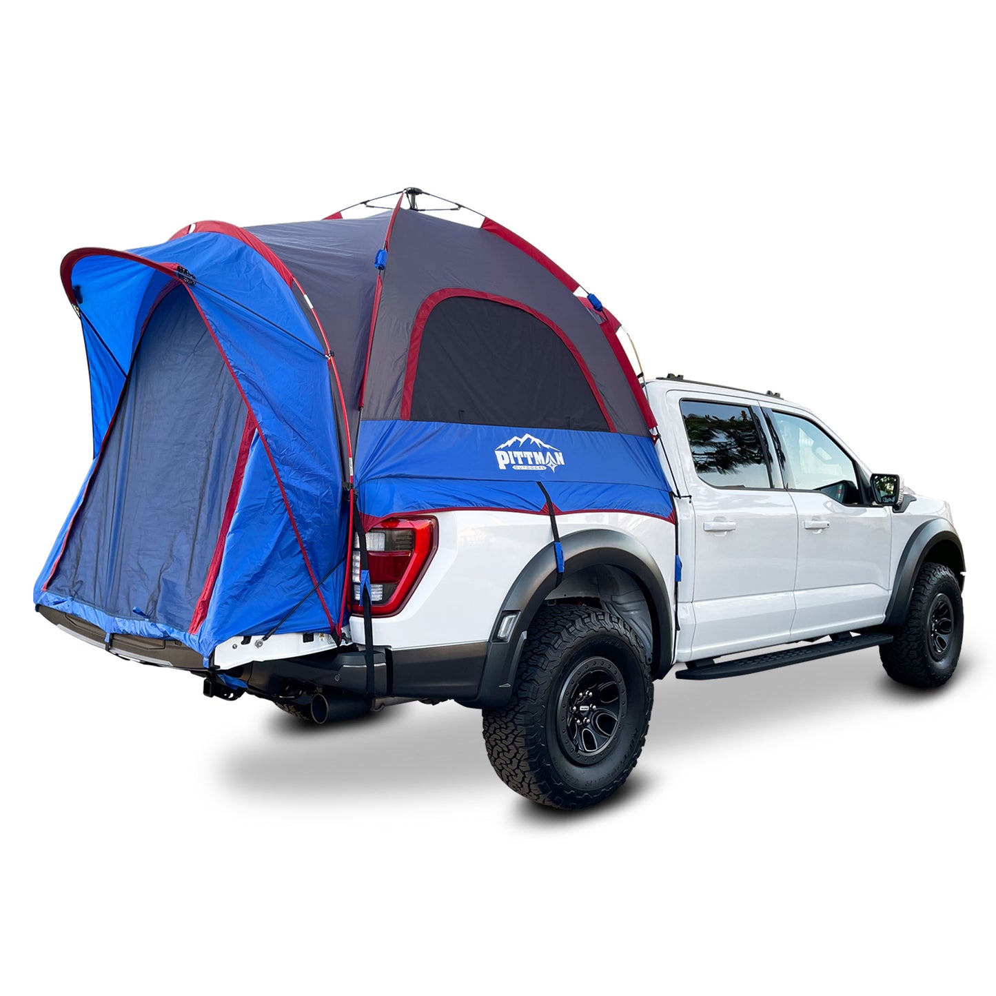 AirBedz Pittman Outdoors EZ_UP Truck Bed Tent - PPI-TBT_F5, Full Size 5.5' - 5.8' Beds - The Ultimate EZ_UP Truck Bed Tent System