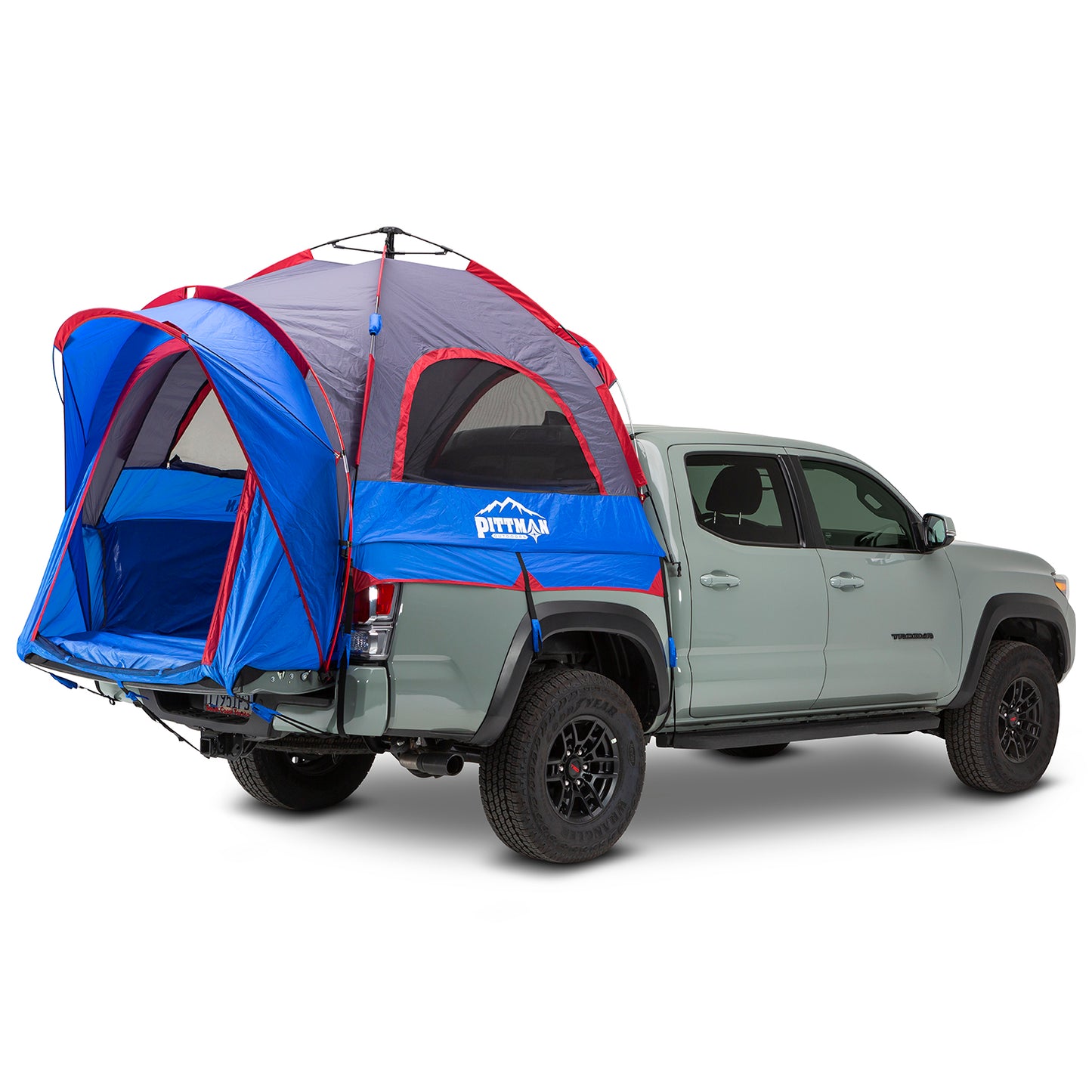 AirBedz Pittman Outdoors EZ_UP Truck Bed Tent - PPI-TBT_M5, Mid Size 5.0' - 5.2' Beds - The Ultimate EZ_UP Truck Bed Tent System