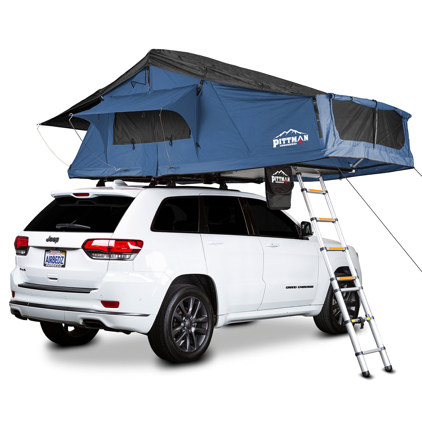 AirBedz TNT1.9Max Series - Main Tent Color: Blue Black Trim - Rainfly Color: Black Blue Trim