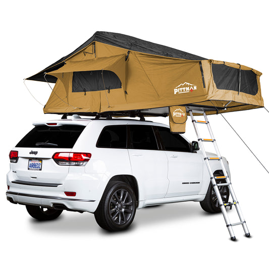 AirBedz TNT1.9Max Series - Main Tent Color: Desert Brown Black Trim - Rainfly Color: Black Desert Trim - AirBedz - PPI-TNT_MAX1.9DSTB_BDST - Auto Expedition