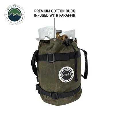 OVS Propane Bag With Handle And Straps - #16 Waxed Canvas by OVS