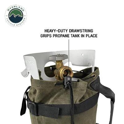 OVS Propane Bag With Handle And Straps - #16 Waxed Canvas by OVS