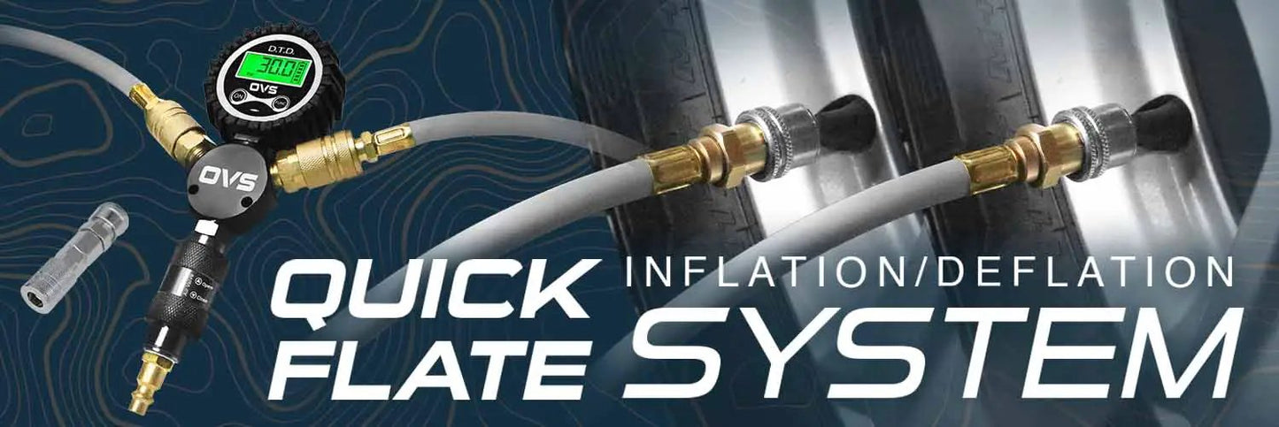 UDA Quick Flate Tire Inflation/Deflation 4 Way System by UDA