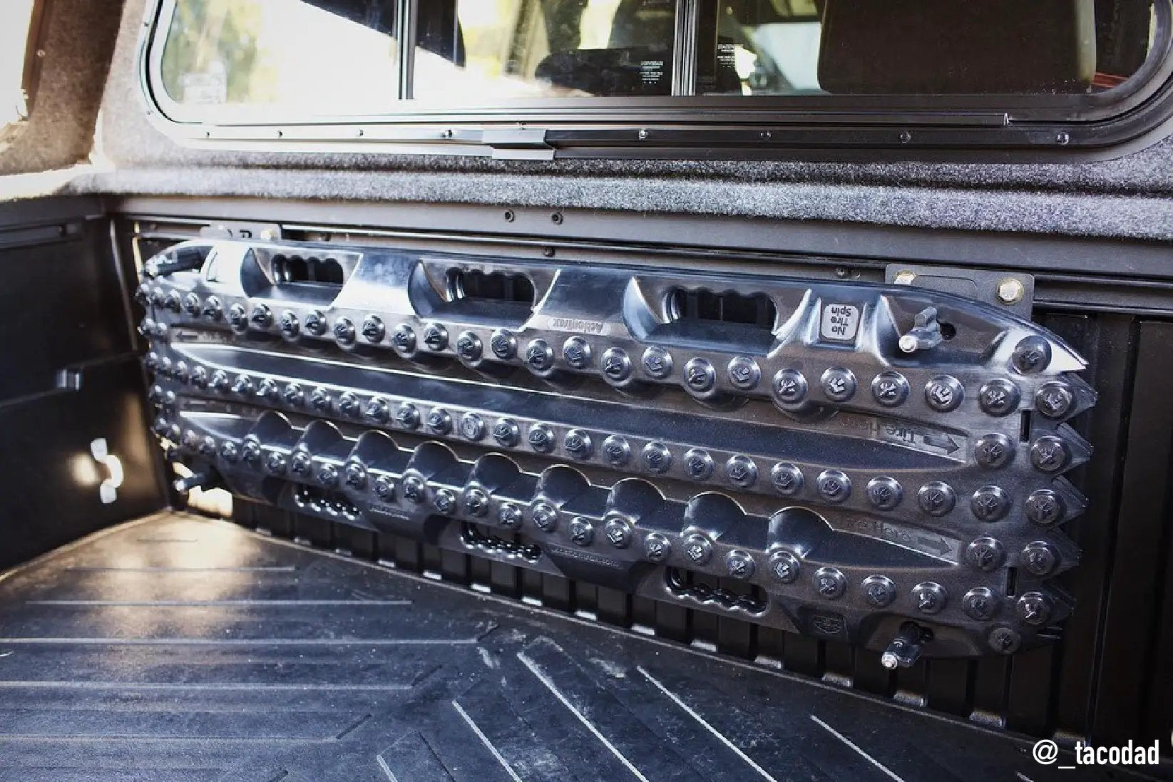 Rago Fabrication Toyota Tundra & Tacoma Bed Rail Recovery Board Mounts by Rago Fabrication