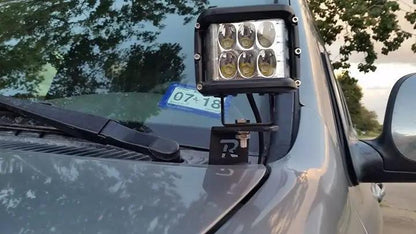 Rago Fabrication 2000-2006 1st Gen Toyota Tundra Ditch Light Brackets by Rago Fabrication
