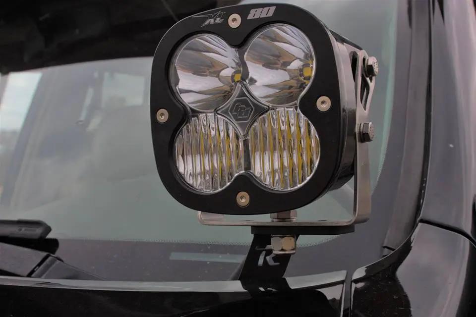 Rago Fabrication 2002-2009 1st Generation Lexus GX470 Ditch Light Brackets by Rago Fabrication