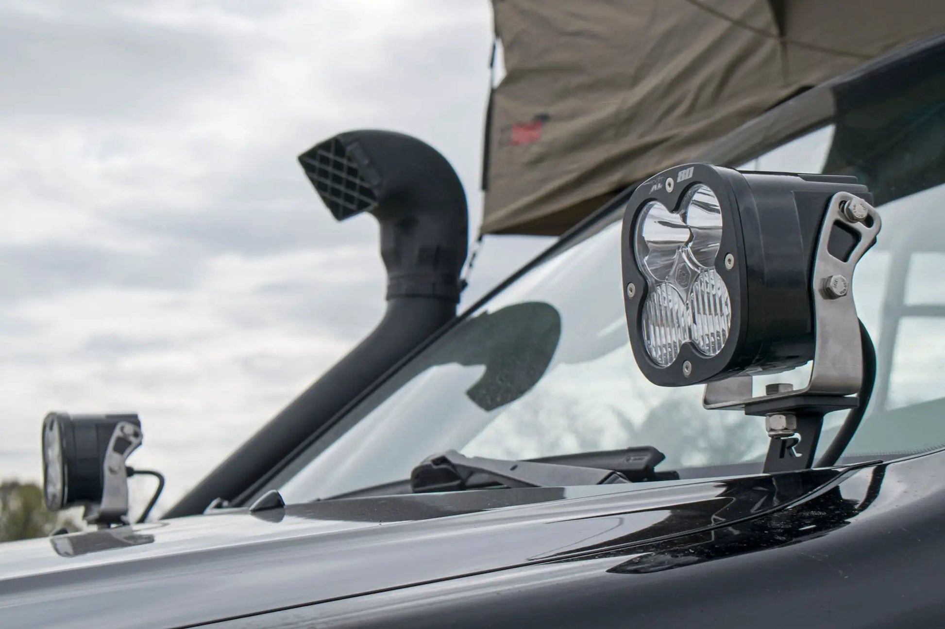 Rago Fabrication 2002-2009 1st Generation Lexus GX470 Ditch Light Brackets by Rago Fabrication