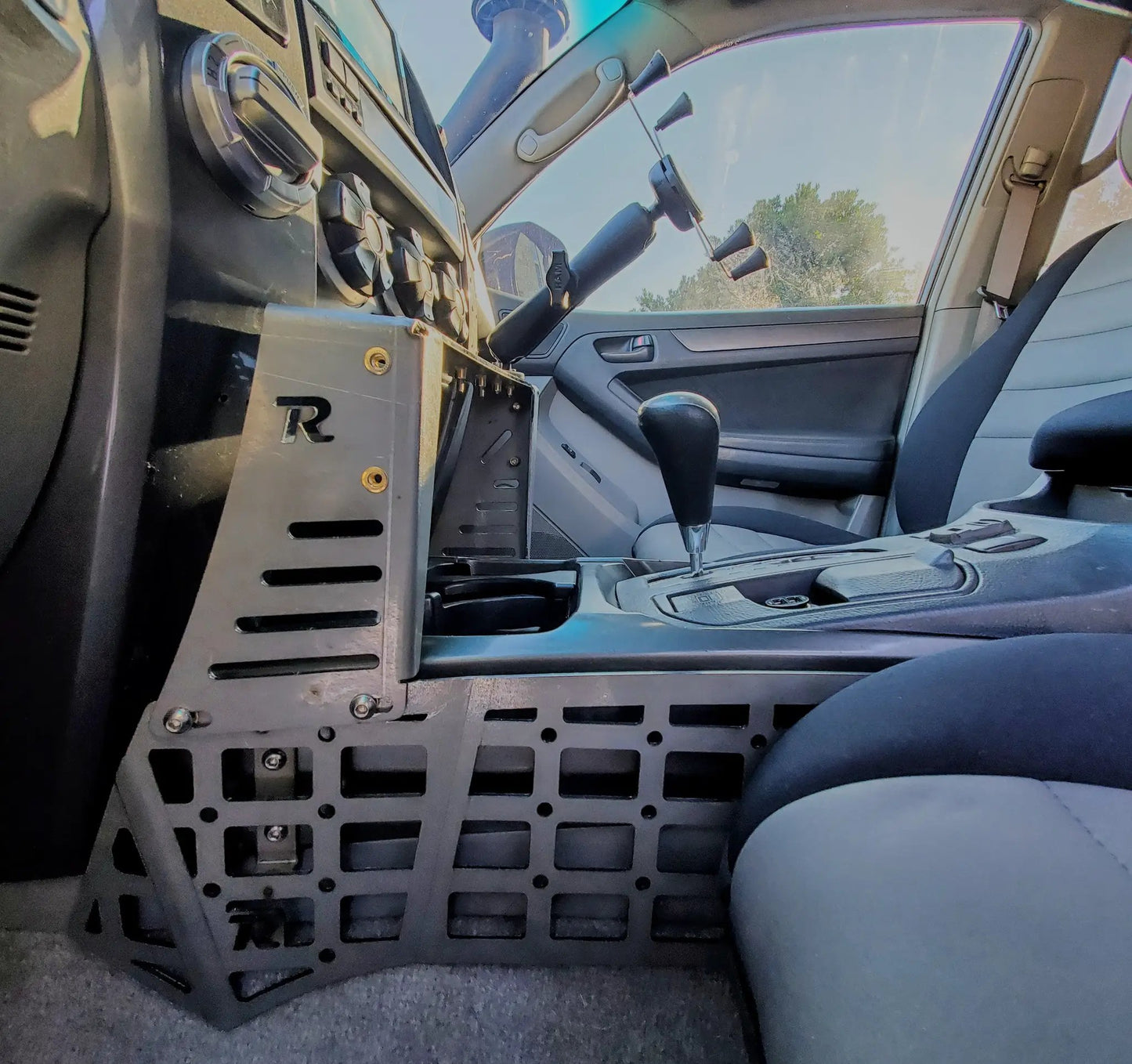 Rago Fabrication 2003-2009 4th Gen Toyota 4Runner Center Console Molle Storage Panel by Rago Fabrication
