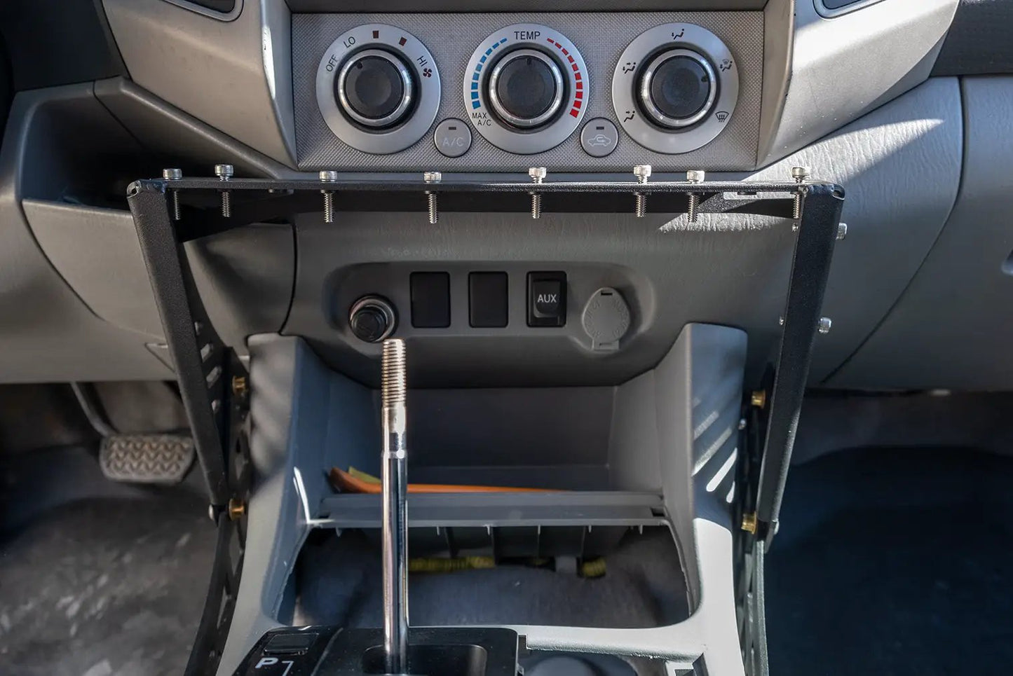 Rago Fabrication 2005-2015 2nd Gen Toyota Tacoma Center Console Molle Storage Panel by Rago Fabrication