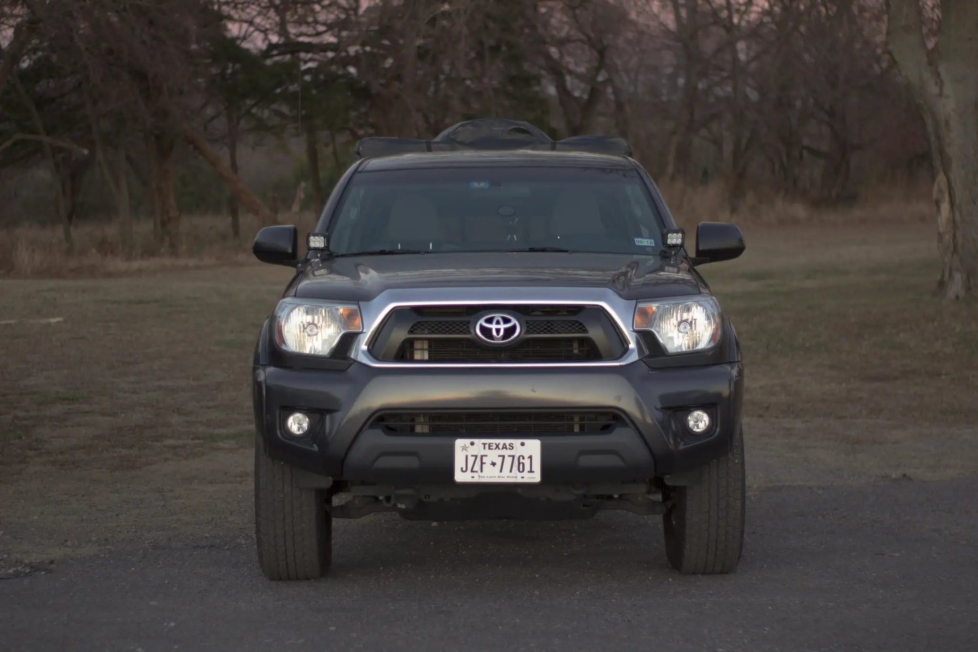 Rago Fabrication 2005-2015 2nd Gen Toyota Tacoma Ditch Light Brackets by Rago Fabrication