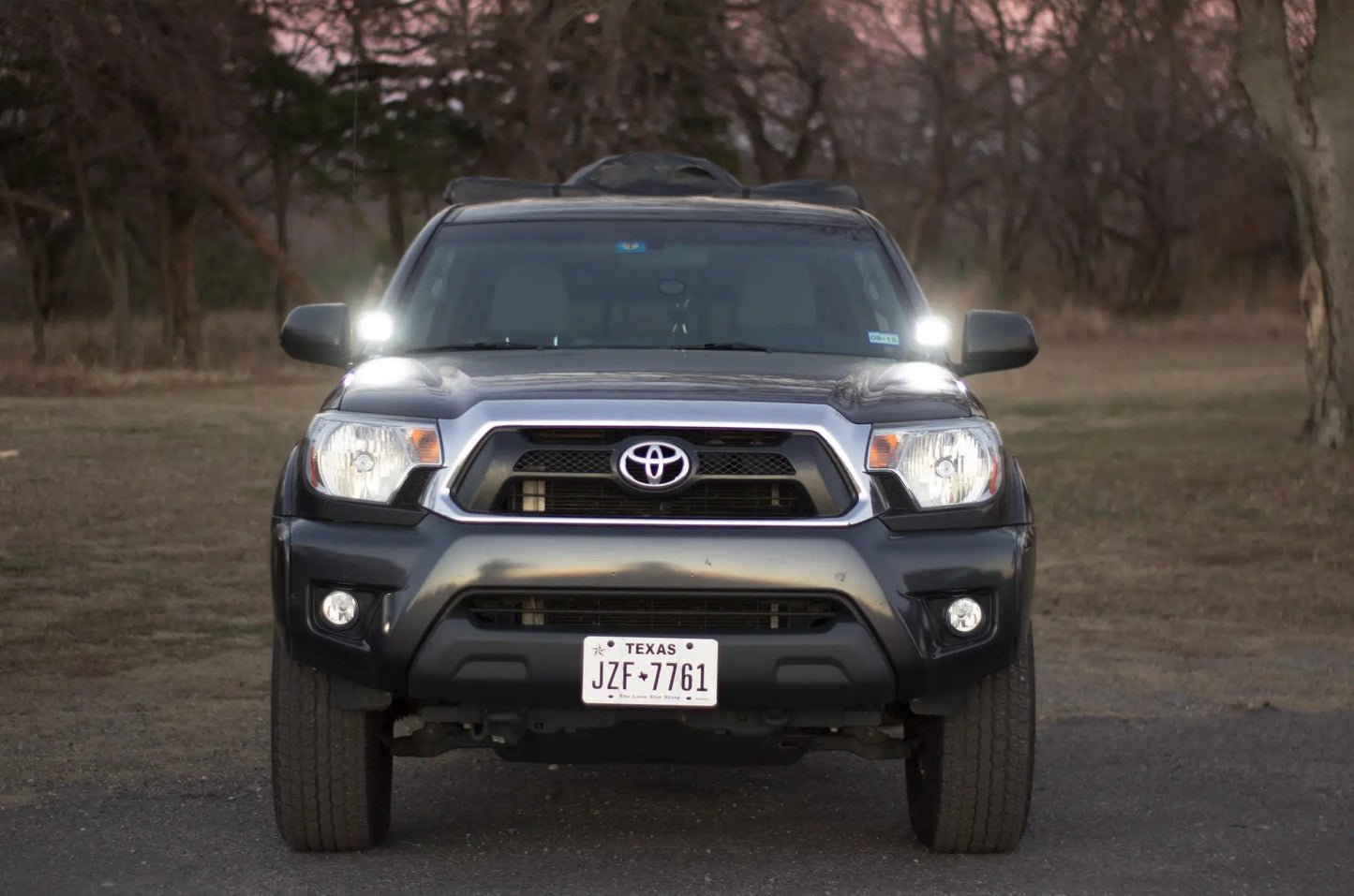 Rago Fabrication 2005-2015 2nd Gen Toyota Tacoma Ditch Light Brackets by Rago Fabrication