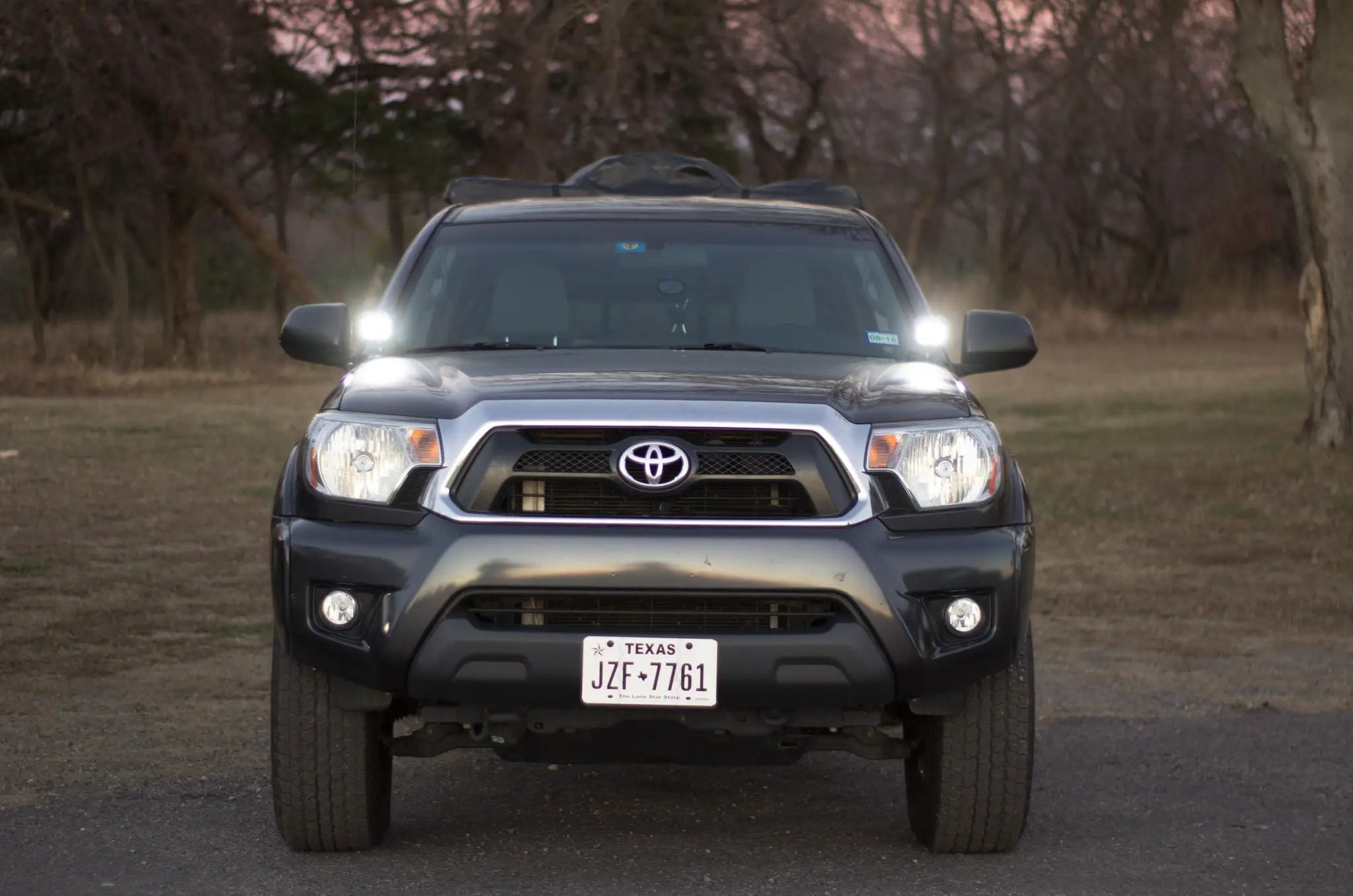 Rago Fabrication 2005-2015 2nd Gen Toyota Tacoma Ditch Light Brackets by Rago Fabrication