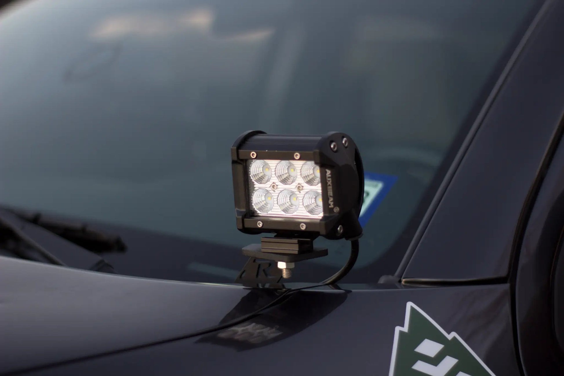 Rago Fabrication 2005-2015 2nd Gen Toyota Tacoma Ditch Light Brackets by Rago Fabrication