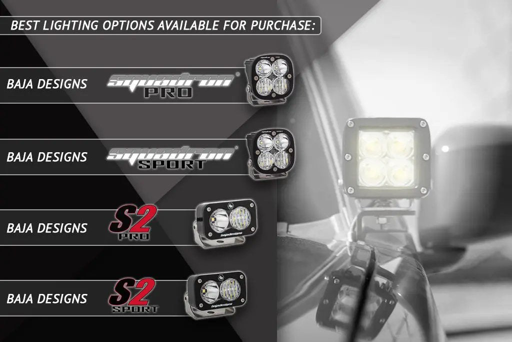 Rago Fabrication 2005-2015 Nissan Xterra Ditch Light Brackets by Rago Fabrication