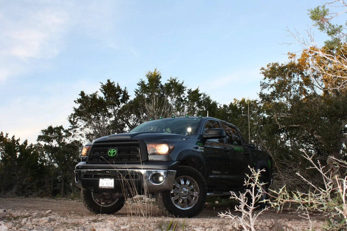 Rago Fabrication 2007-2013 2nd Gen Toyota Tundra Ditch Light Brackets by Rago Fabrication