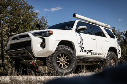 Rago Fabrication 2010-2023 5th Gen Toyota 4Runner Low Profile Ditch Light Brackets by Rago Fabrication
