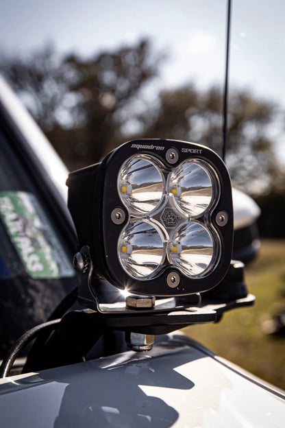 Rago Fabrication 2010-2023 5th Gen Toyota 4Runner Low Profile Ditch Light Brackets by Rago Fabrication