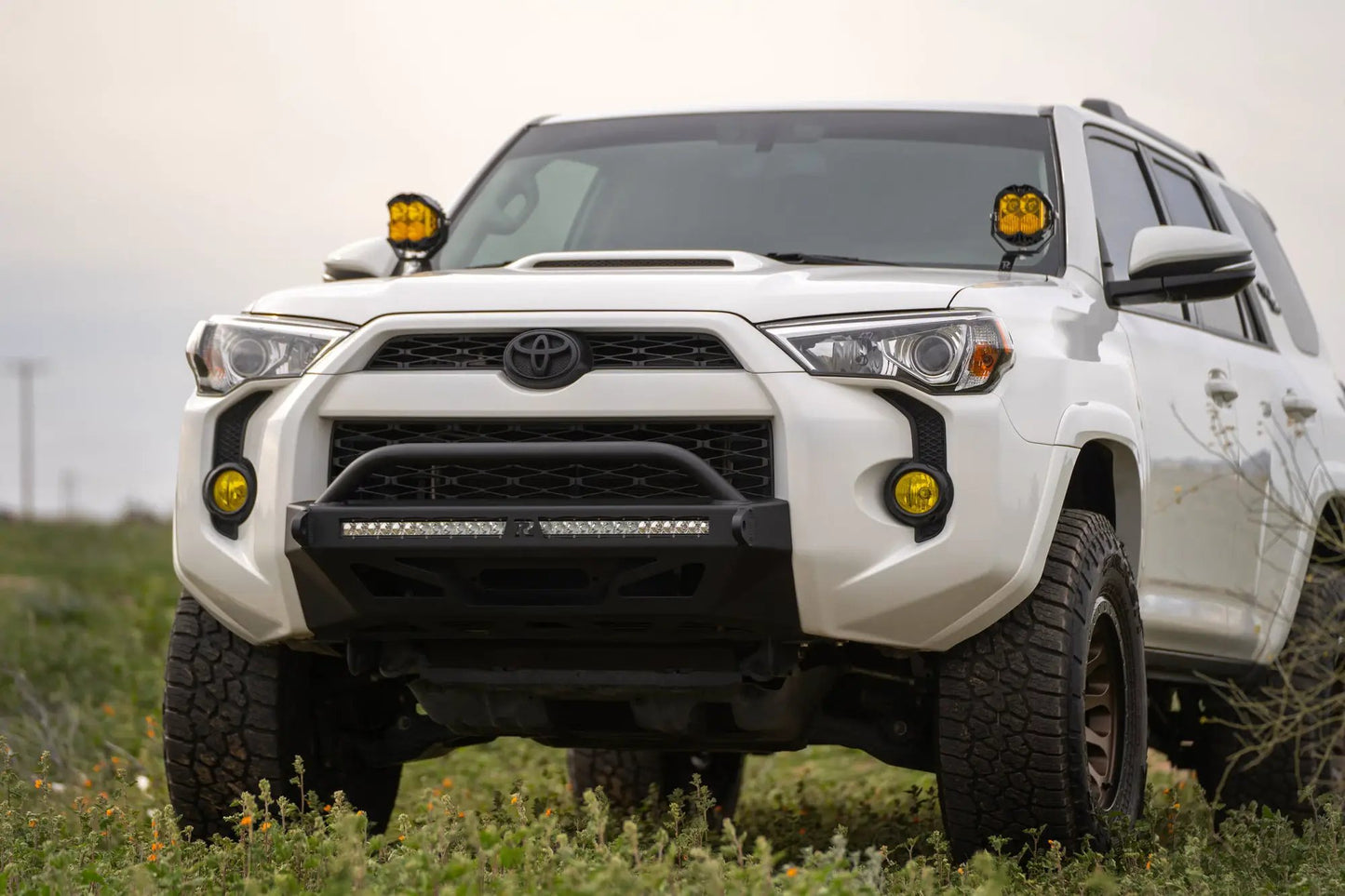 Rago Fabrication 2010-2023 5th Gen Toyota 4Runner Ditch Light Brackets by Rago Fabrication