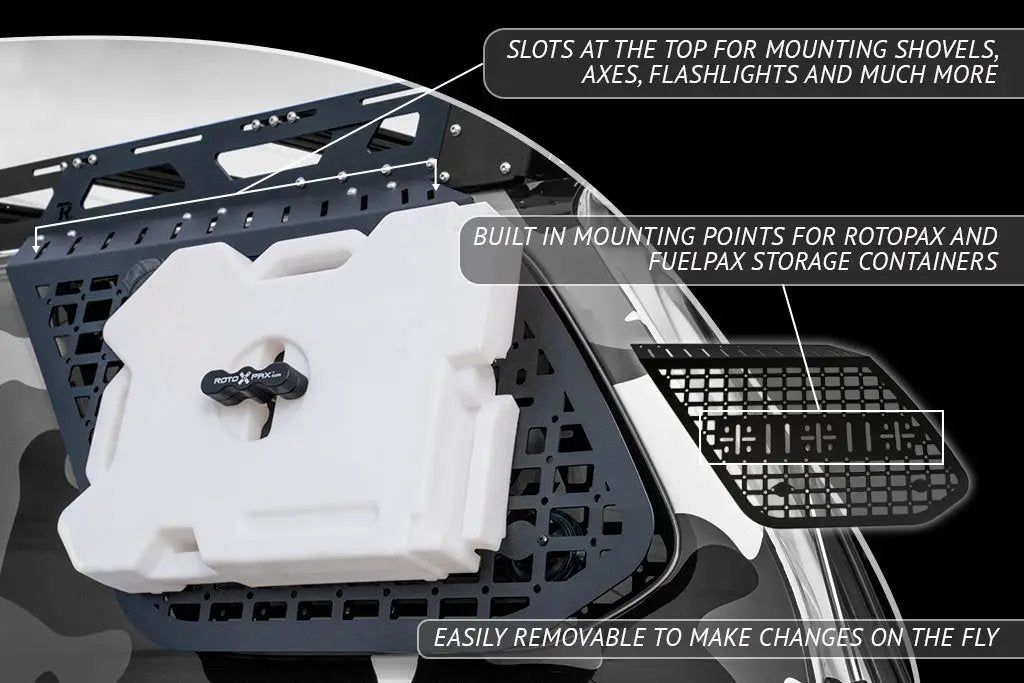Rago Fabrication 2010-2023 5th Gen Toyota 4Runner E-MSP (Exterior Molle Storage Panel) by Rago Fabrication