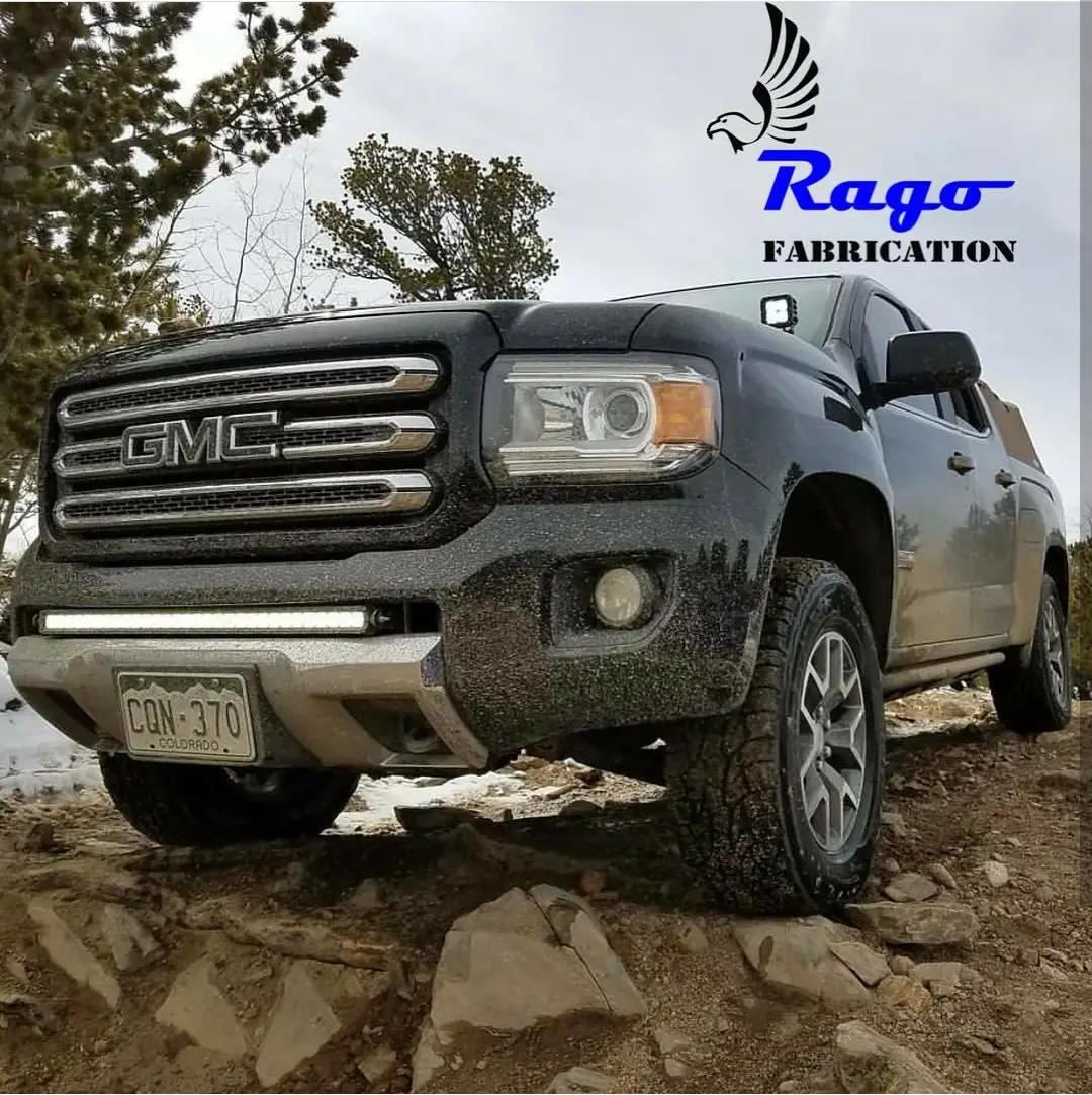 Rago Fabrication 2015-2022 Chevy Colorado/GMC Canyon Low Pro Ditch Light Brackets by Rago Fabrication