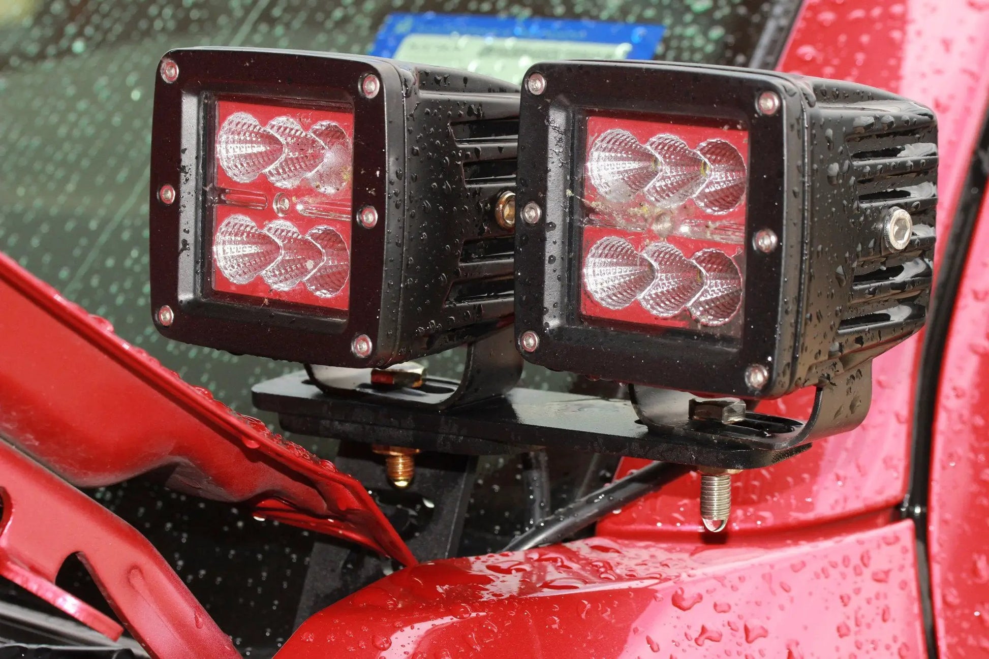 Rago Fabrication 2015-2022 Chevy Colorado/GMC Canyon Low Pro Ditch Light Brackets by Rago Fabrication