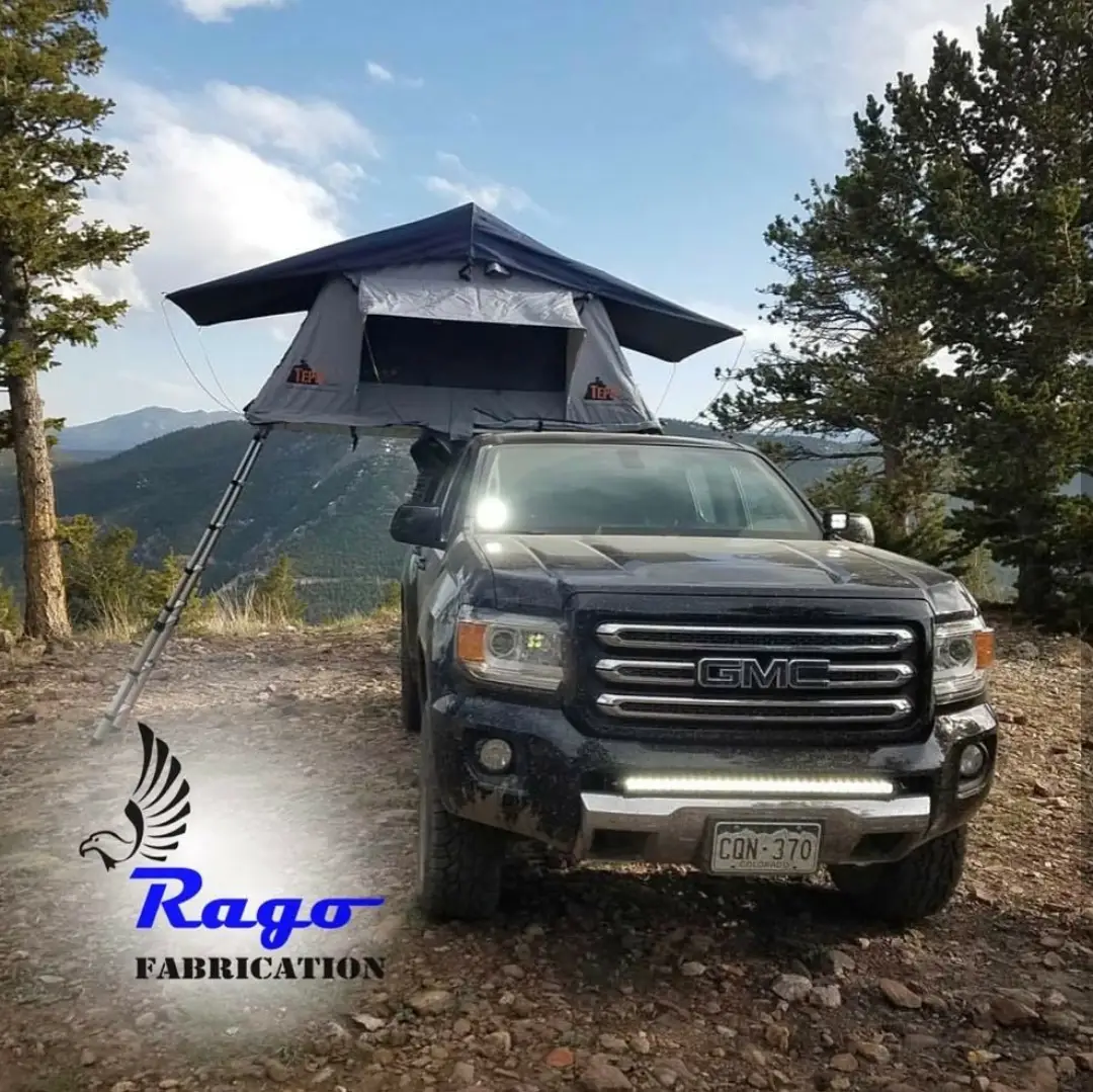 Rago Fabrication 2015-2022 Chevy Colorado/GMC Canyon Low Pro Ditch Light Brackets by Rago Fabrication