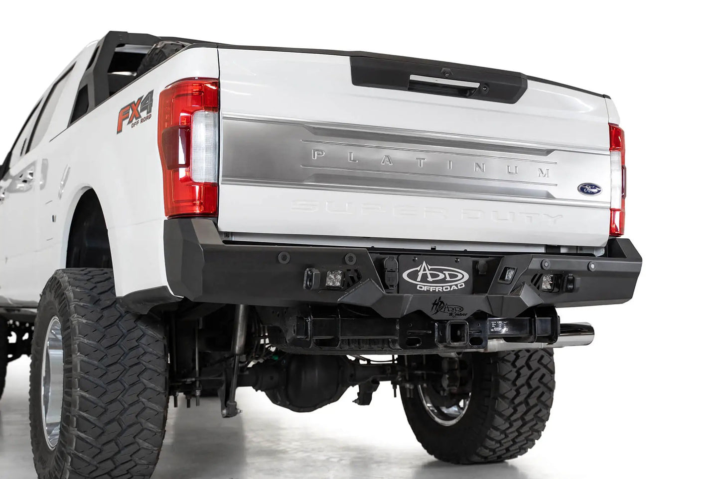 Addictive Desert Designs 2017 - 2022 Ford Super Duty Bomber HD Rear Bumper by Addictive Desert Designs