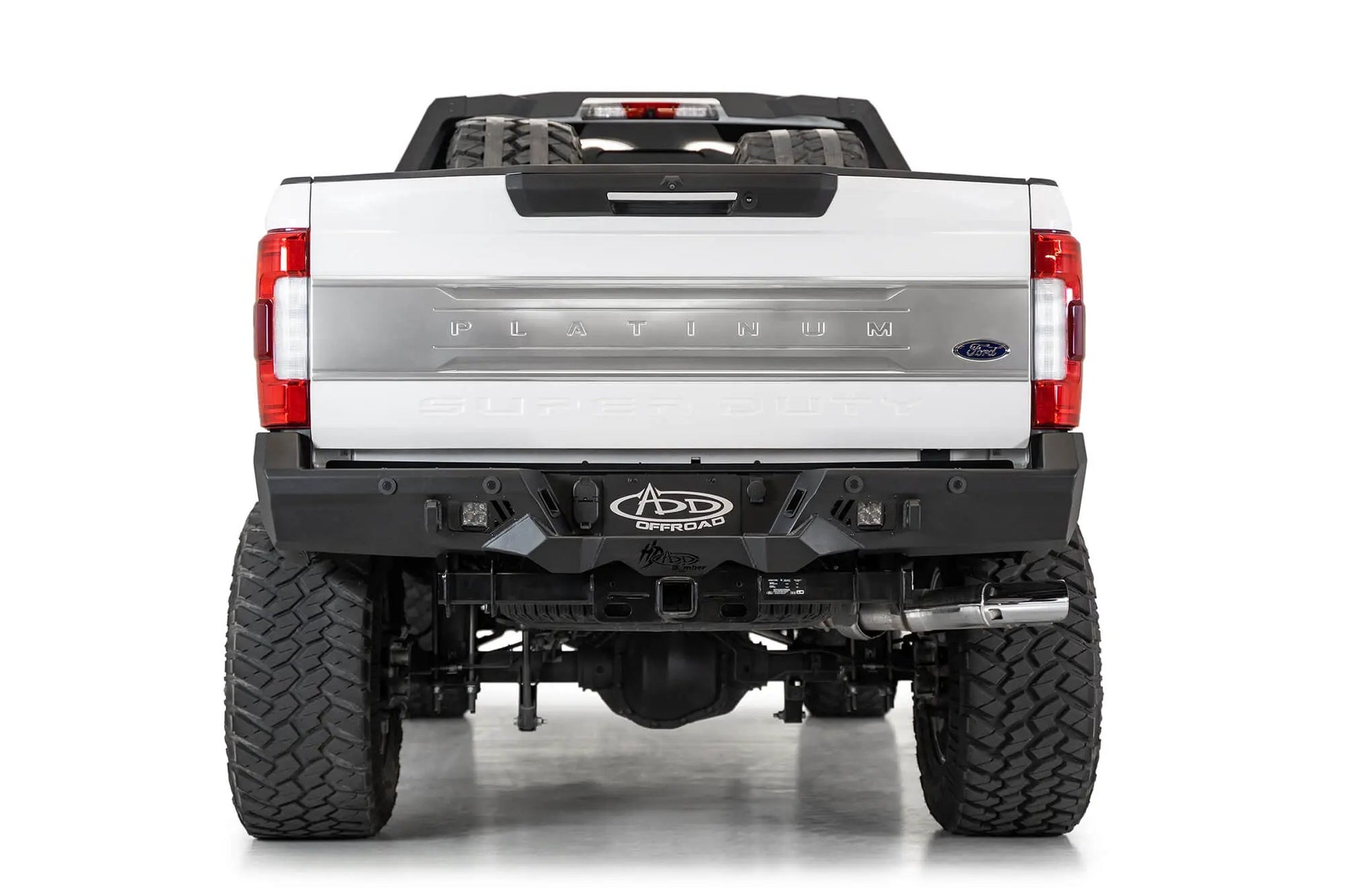 Addictive Desert Designs 2017 - 2022 Ford Super Duty Bomber HD Rear Bumper by Addictive Desert Designs