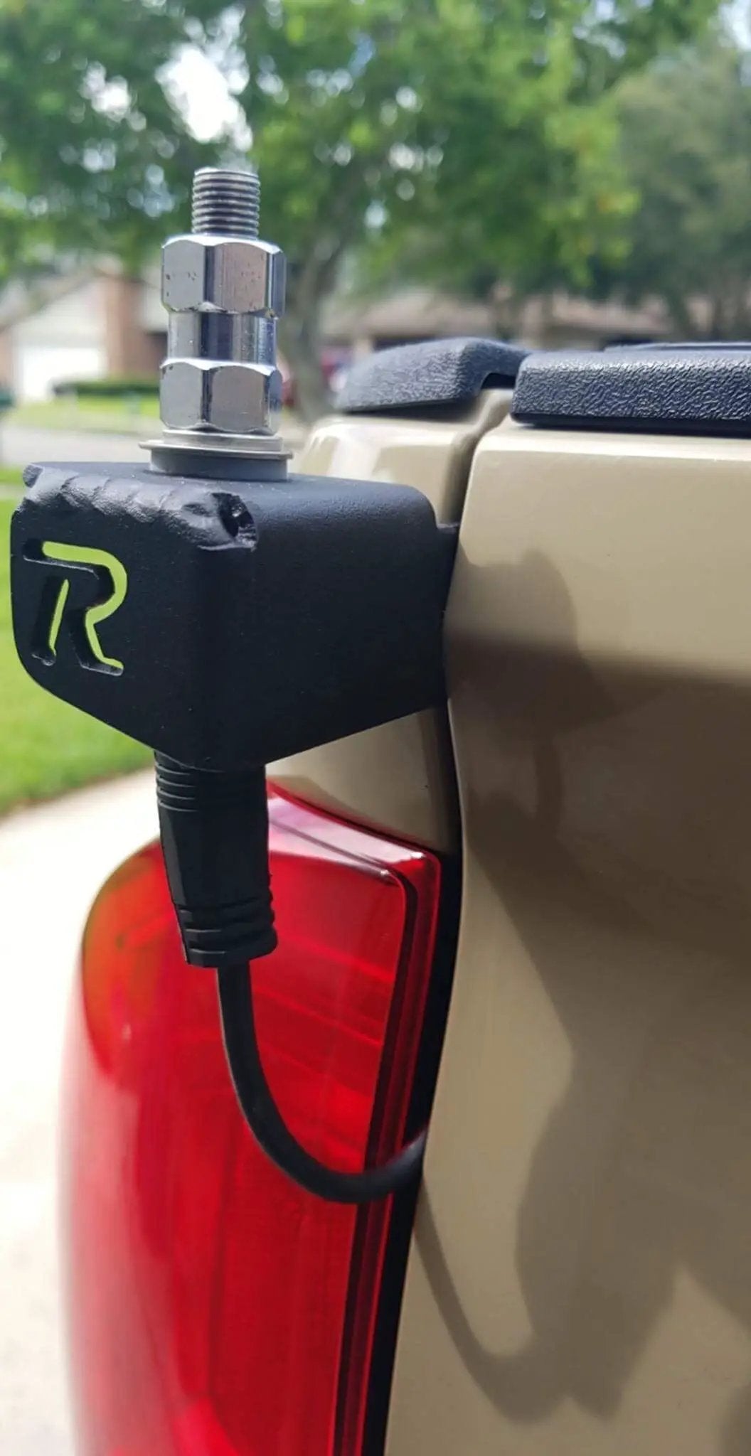 Rago Fabrication 2016-2023 3rd Gen Toyota Tacoma CB Antenna Mount or Whip Flag Mount by Rago Fabrication