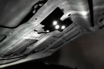 Rago Fabrication 2nd & 3rd Gen Tacoma Hood Light Bracket by Rago Fabrication