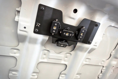 Rago Fabrication 2nd & 3rd Gen Tacoma Hood Light Bracket by Rago Fabrication