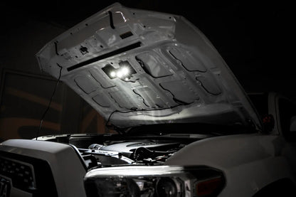 Rago Fabrication 2nd & 3rd Gen Tacoma Hood Light Bracket by Rago Fabrication
