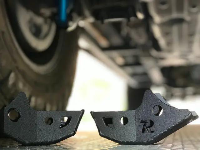 Rago Fabrication 2016-2023 3rd Gen Toyota Tacoma Rear Shock Guards by Rago Fabrication