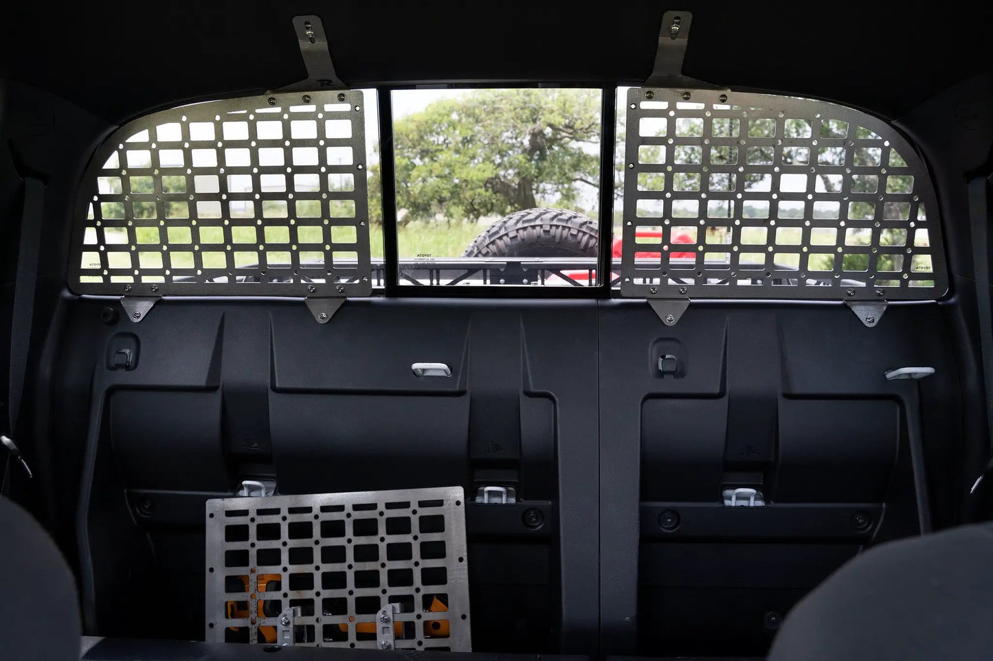 Rago Fabrication 3rd Gen Tacoma Endeavor Rear Window Molle Storage Panels by Rago Fabrication