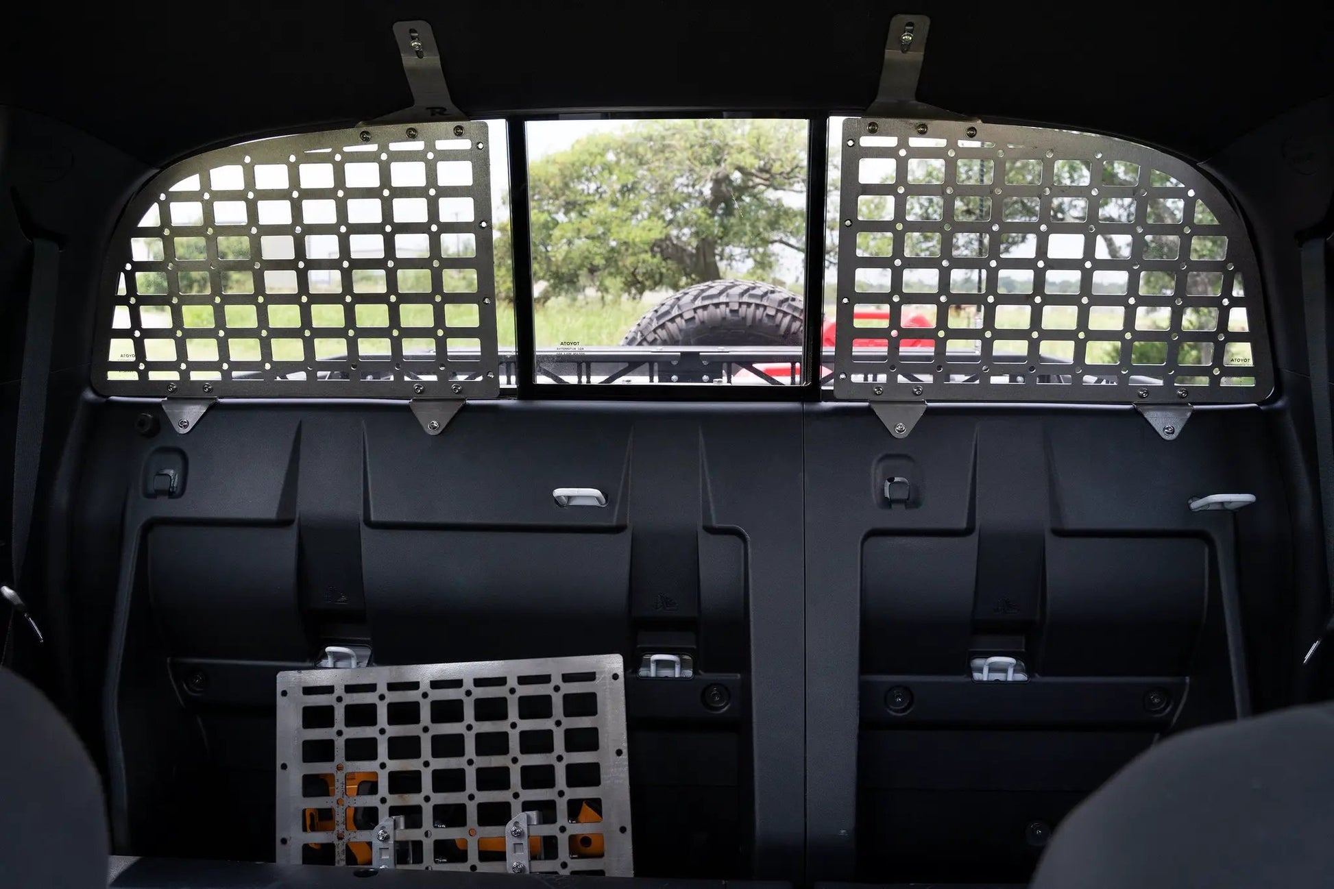 Rago Fabrication 3rd Gen Tacoma Endeavor Rear Window Molle Storage Panels by Rago Fabrication