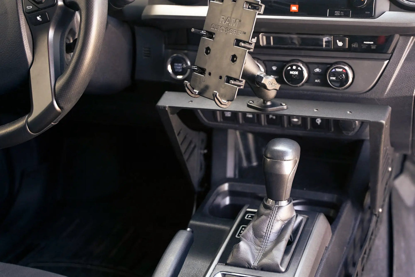Rago Fabrication 2016-2023 3rd Gen Toyota Tacoma Center Console Molle Storage Panel by Rago Fabrication