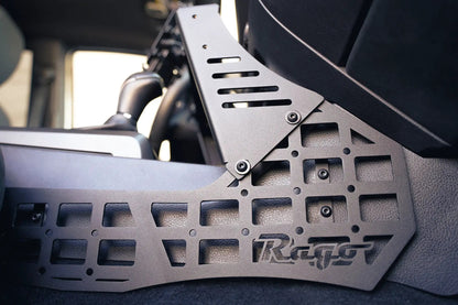 Rago Fabrication 2016-2023 3rd Gen Toyota Tacoma Center Console Molle Storage Panel by Rago Fabrication